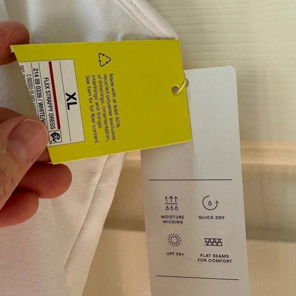 NWT ALL IN MOTION Flex Strappy Exercise Dress one piece athletic romper Size XL - Picture 12 of 14